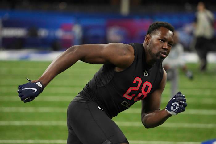 Arnold Ebiketie NFL Scouting Combine